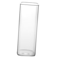 Bothyi - Vasos Para Beber Leche De Uso Diario, Cristalería Transparente Cuadrada De Vidrio Highball, 470Ml