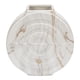 thumbnail image 2 of Set 2 Floreros Jarron de Ceramica Diseño Tipo Marmol Moderno beige, 2 of 5