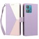 thumbnail image 3 of Funda Tipo Libro para Motorola Edge 40 Neo 5G con Ranuras, Morado, 3 of 6