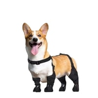 Xusx111 - Botas De Perro De Invierno Leggings Con Suela Antideslizante Para Perros Pequeños Y Medianos, Protector De Patas, Perfecto Para Caminar Al Aire Libre, Senderismo, Zapatos Impermeables Y Anti