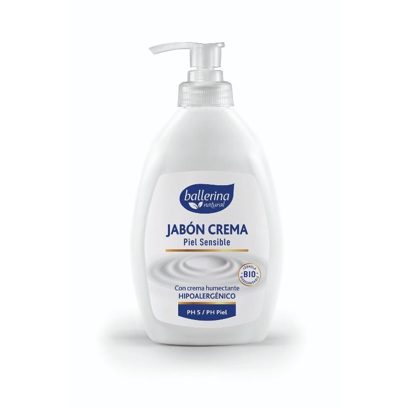 Jabón Crema Piel Sensible 350 ML Ballerina