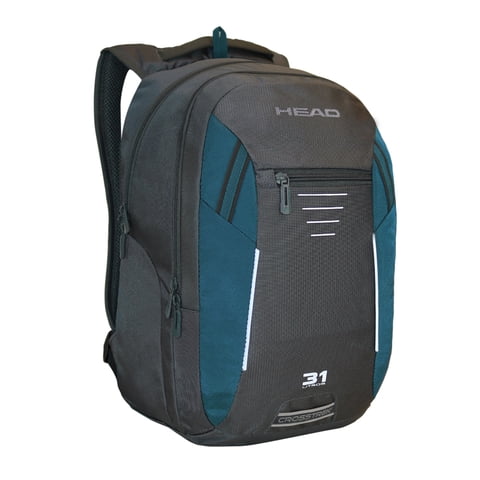 Mochila Porta Laptop Crosstrek New Gris Turquesa Head