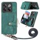 thumbnail image 1 of Funda Tipo Cartera con Correa Cruzada para OnePlus 10T Protección Contra Golpes Verde, 1 of 6
