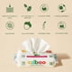 thumbnail image 3 of Toallitas para bebés Caboo, 216 unidades, sin perfume, de bambú ecológico, 3 of 8