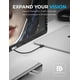 thumbnail image 5 of Cable Thunderbolt 3 SABRENT USB tipo C 40 Gbps 100 W 20 cm negro, 5 of 6