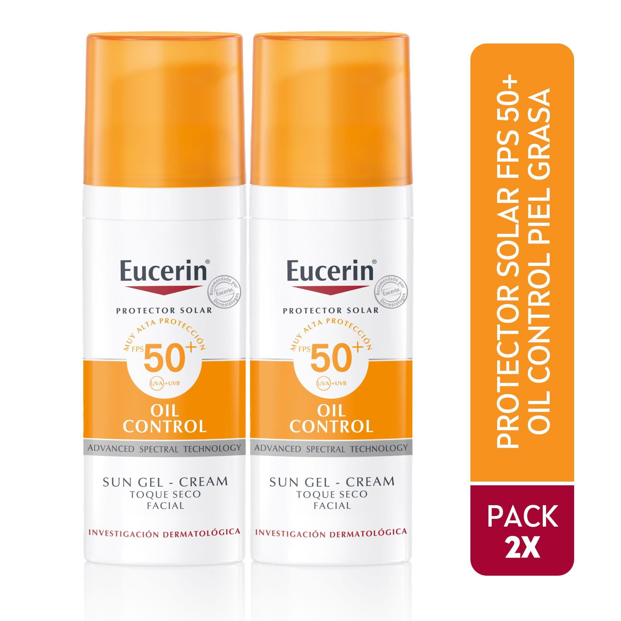 Eucerin Pack 2x Protector Solar Oil Control Piel Grasa Fps50
