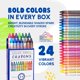thumbnail image 3 of Crayones Color Swell 432 uds 24 colores a granel - 18 paquetes, 3 of 9