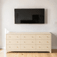 thumbnail image 1 of Cómoda Premium de Palillaje Mueble de Dormitorio - Beige - 180x40x90 cm, 1 of 3