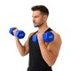 thumbnail image 3 of Mancuerna PWRFitness 5 Kg Neopreno Azul 1 Unidad Para Entrenamiento, 3 of 3