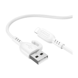 Borofone - Cable Bx19 Tipo Usb-A Iphone 2.4A - Blanco