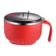 thumbnail image 2 of Ramen Cooker Ensaladera Portátil Ramen Bowl Con Tapa Para Oficina Cocina Dormitorio Rojo Individual, 2 of 3