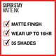 thumbnail image 5 of LABIAL LARGA DURACIÓN SUPER STAY MATTE INK 340 EXHILARATOR MAYBELLINE, 5 of 9