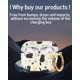 thumbnail image 4 of Estuche para AirPods Pro 2ª/1ª generación con diseño de gato y llavero, 4 of 6
