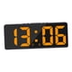 thumbnail image 2 of Reloj Despertador Electrónico Digital Snooze USB Pantalla Grande Atenuador Calendario Naranja, 2 of 5