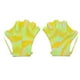 thumbnail image 5 of Guantes De Natación Palmeados Buceo Surf Natación De Regazo Ajustable Guantes Acuáticos Amarillo Claro, 5 of 5