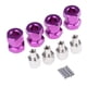 thumbnail image 3 of 12mm Hex Hub 15-25mm Combinador de Adaptador de Extensión para RC Crawler Purple -15mm, 3 of 5