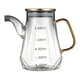 thumbnail image 1 of Botella Grande De Vidrio Para Aceite De Cocina, Dispensador De Aceite Y Vinagre Con Asa Y Tapa, 500 Ml, 1 of 5