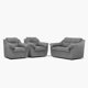 thumbnail image 1 of Juego De Living Asturias Sofá De 2 Y 1 Cuerpo Gris, 1 of 5