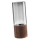 thumbnail image 4 of Florero Moderno Base De Madera Cilindro Floreros Centro De Mesa Florero De Vidrio L, 4 of 5