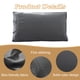 thumbnail image 3 of Juego de 2 fundas de almohada tamaño queen - Fundas ultrasuaves de calidad hotelera - Ropa de cama cómoda y acogedora para mujeres, hombres, niños y adolescentes - Protectores de almohada lavables a m, 3 of 5