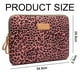 thumbnail image 4 of Funda protectora para portátil con estampado de leopardo y tela de lona, 4 of 6