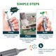 thumbnail image 4 of Bomba desoldadora VIRALLOY Solder Sucker Tool sin obstrucciones, 4 of 6