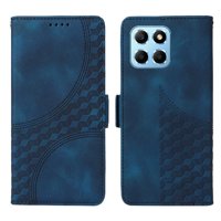 Carcasa Foxdock Honor X8 5G De Cuero Pu, Diseño Acolchado Clásico, Protección Contra Caídas Y Rayones