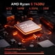 thumbnail image 3 of Laptop HP de 17.3" con pantalla táctil AMD Ryzen 5 7430U, 16 GB de RAM y SSD de 512 GB, 3 of 7