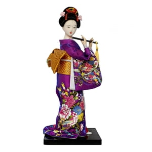 Bothyi - Adorno De Muñecas Geisha Japonesas Étnicas, Muñecas Tipo Kimono De 25Cm Para Decoración De Mesa Del Hogar, Estilo I