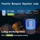 thumbnail image 2 of Lámpara antimosquitos, repelente eléctrico de moscas, repelente de mosquitos, potente trampa antiplagas de 360° para interiores y exteriores., 2 of 5