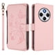 thumbnail image 2 of Funda Cartera Mariposa para [Xiaomi Redmi 14R] con Soporte y Cremallera Rosa, 2 of 6