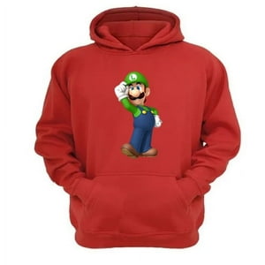 Genérico - Polerón Canguro Plomero Verde Rojo Talla Xs Unisex