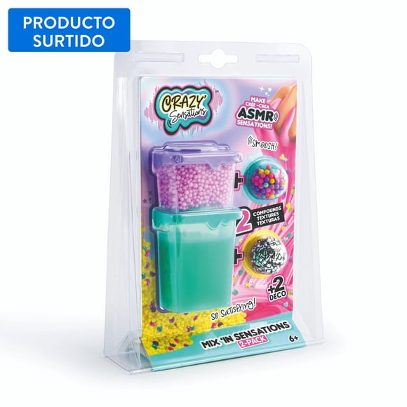 Slime Mix’in Sensations – 2-Pack: ¡Texturas para Aplastar, Mezclar y Sorprender!