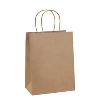 Bolsas De Regalo Bagdream Kraft Brown Paper De 8 X 4,25 X 10,5 Cm, 100 Unidades