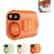 thumbnail image 1 of Ventilador coche rotación 360° pantalla LED USB recargable clip camping gimnasio, 1 of 5