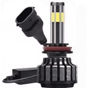 Genérico - Ampolletas Turbo Led X6S 6 Caras H8/H9/H11/H16 34.000Lm Con Canbus