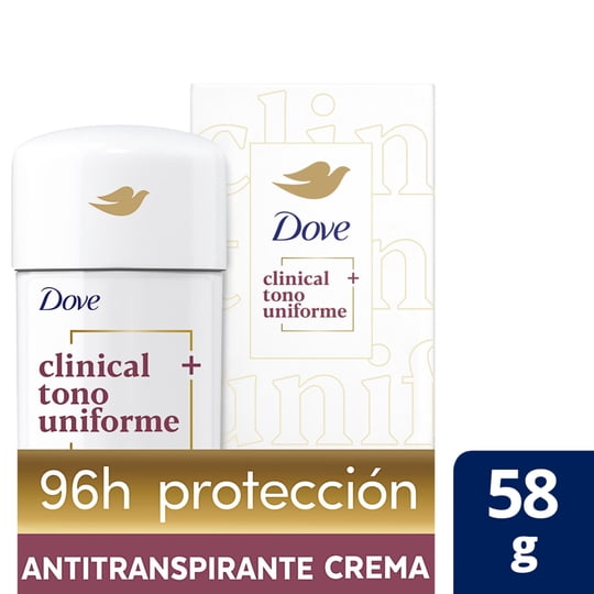 Desodorante Crema Dove Clinical Tono Uniforme Mujer