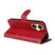 thumbnail image 2 of Funda Billetera para OnePlus Nord CE 3 Lite con Porta Tarjetas y Soporte Ajustable Rojo, 2 of 5