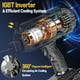 thumbnail image 2 of Máquina de soldar portátil HGNVGZ 140A 110V con estuche y accesorios, 2 of 3