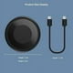 thumbnail image 5 of Kit adaptador de cable de carga múltiple, conversor de USB C a Micro USB/Lightning/USB A, compatible con soporte para teléfono (negro), 5 of 5