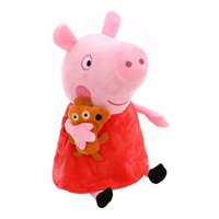 Total Click - Juguete Peluche Peppa Pig 25Cm Felpa Rosado Infantil