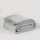 thumbnail image 1 of Frazada Polar Borde Satin Linea Hotel King Gris Cl, 1 of 3