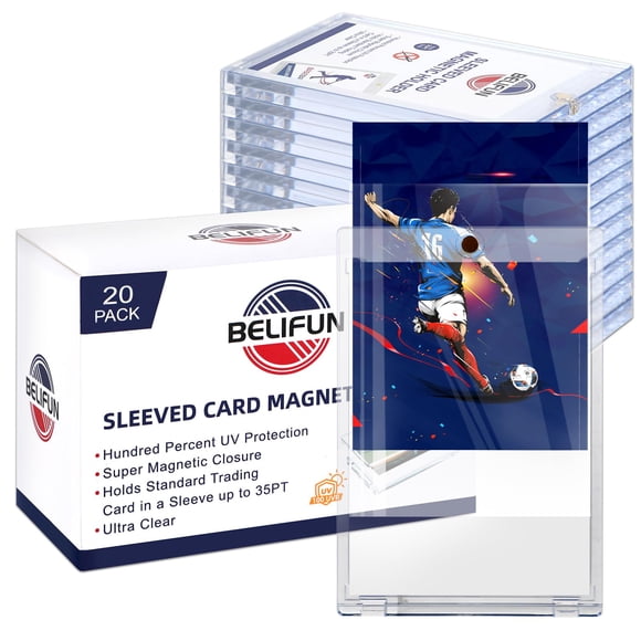 Tarjeteros Magnéticos One Touch Sleeved card X20