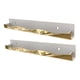 thumbnail image 1 of Estante De Pared Para Esmaltes De Uñas Soporte Para Esmaltes De Uñas Para Baños Dormitorios Salones De Belleza Dorado, 1 of 3