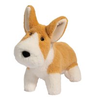 Peluche De Peluche Douglas Carl Corgi Con Forma De Cachorro, 15 Cm
