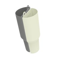 Magideal - Separadores De Bebidas Insertos Divisores De Silicona Reutilizables Forros Divisores De Silicona Para Vasos Separadores De Bebidas Para Café De Fiesta Beige Grisáceo
