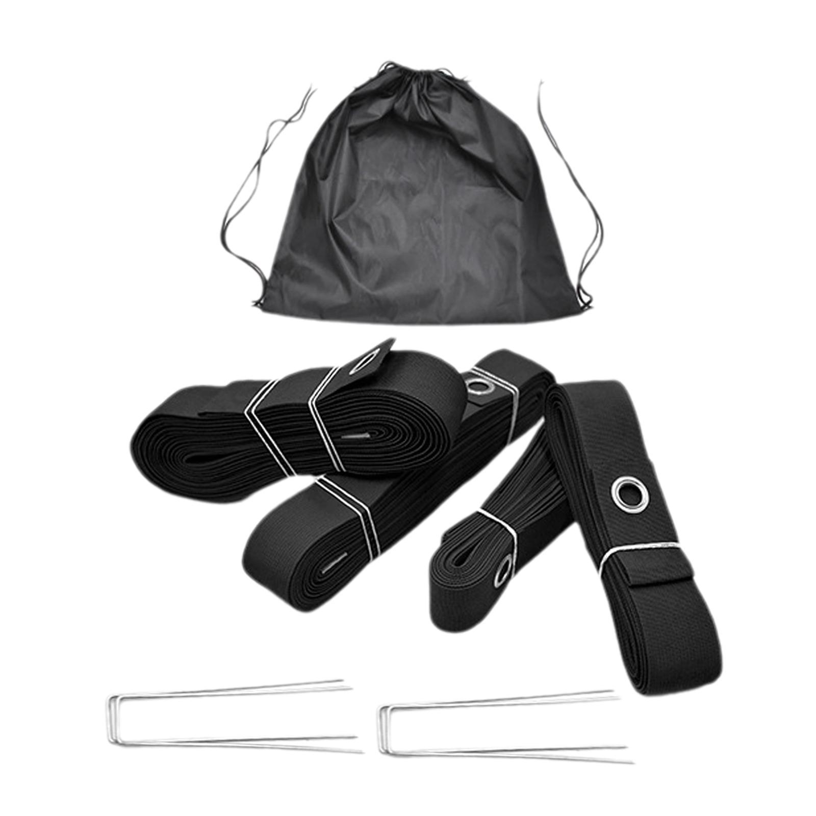 Ioensy - Líneas De Voleibol De Playa (Longitud De 8 M Y 16 M) Para Actividades Al Aire Libre, Pastizales, Arena Negra