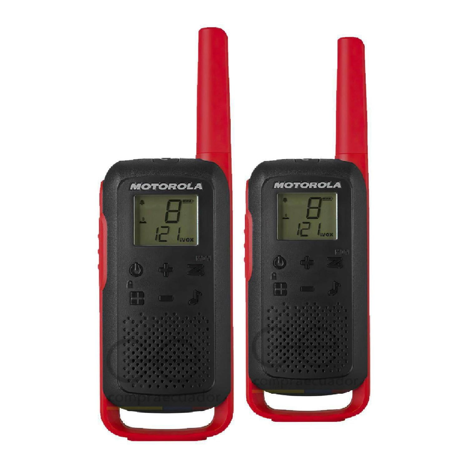 Motorola - Pack 2 Radio Transmisor Walkie Talkies 32km T210