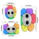 thumbnail image 3 of Juego de 3 Alfombras de Baño de Terciopelo Coral Dandy's World, 3 of 6