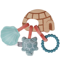 Little Big Friends - Sonajero De Madera - Océano